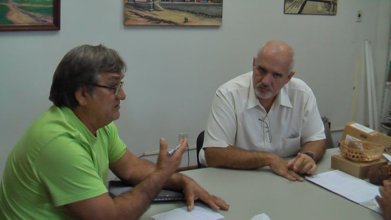 João Figueira e Alberico Pasquetto